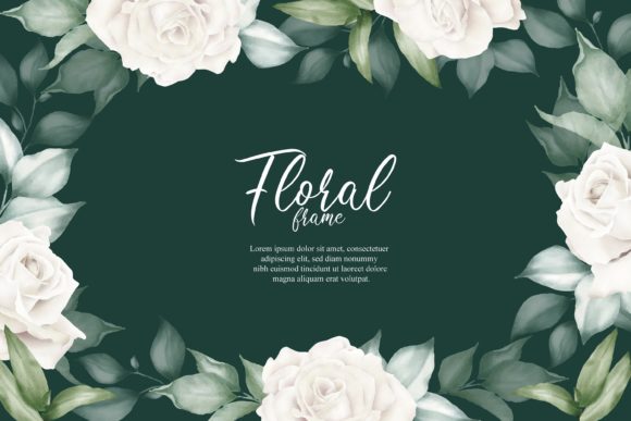 Designing Elegance: The White Floral Arrangement Background