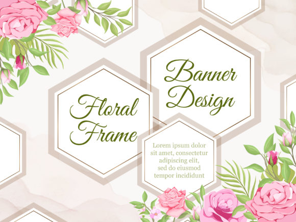 Floral Background Banner Templates for Elegant Projects