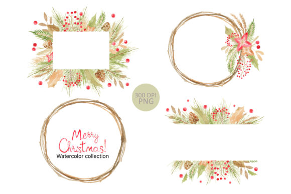 The Artful Integration of Christmas Frames and Wreaths in Creative Workflows