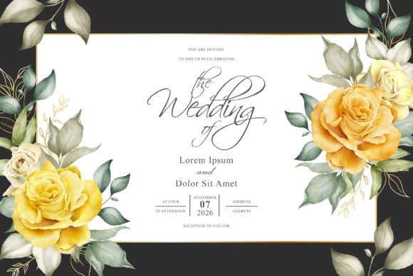 The Elegance and Utility of a Yellow Floral Arrangement Background