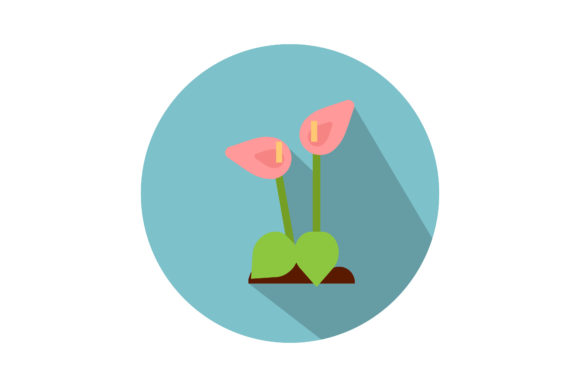 The Essence of Flower Icon Flat 27