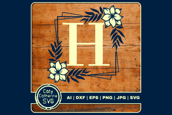 The Floral Monogram Frame: A Timeless Design for Modern Craft
