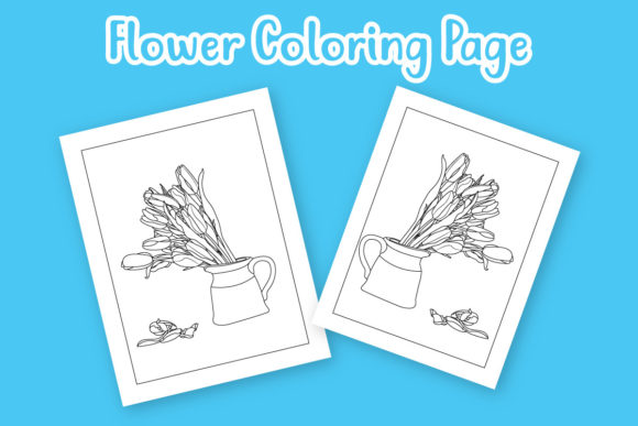 Transform Your Projects with Floral Hand Drawn Flower Line Art Design