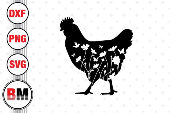 Unlocking Creativity with Chicken Floral Art: Your Guide to SVG, PNG, and DXF Files