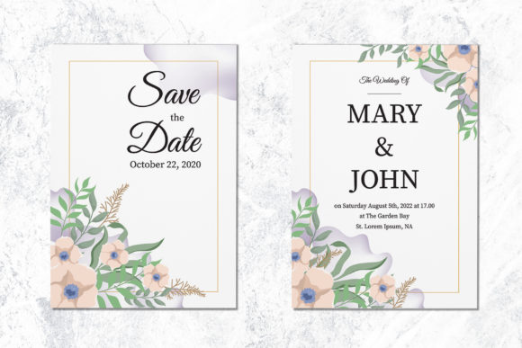Wedding Invitation Card Pink Floral: A Delicate Design for Modern Events
